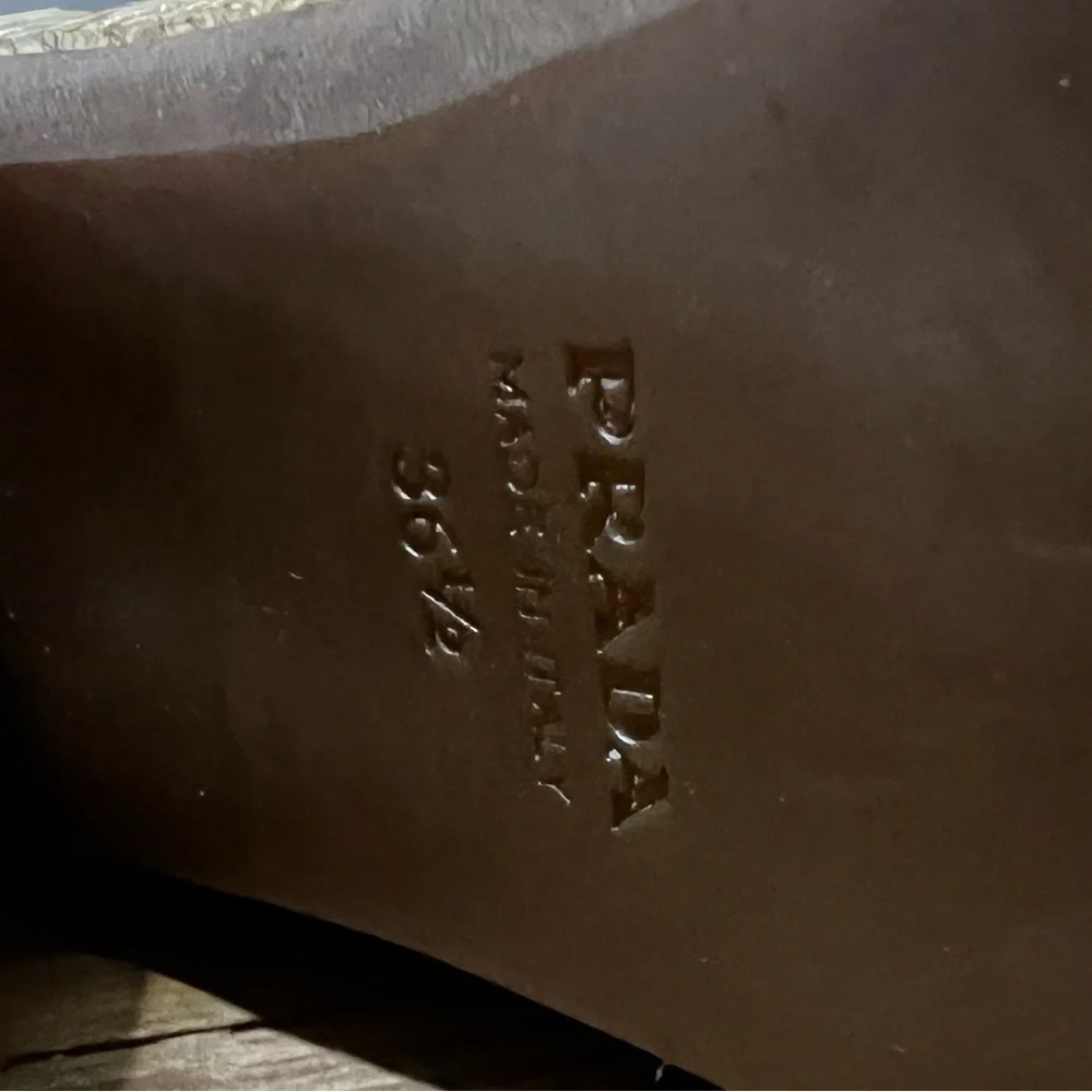 Prada Straw Mules - Picture 7 of 10
